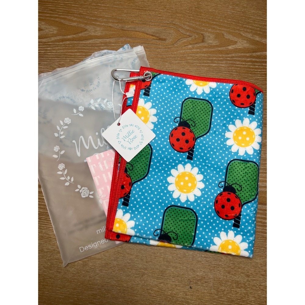 Millie Rose Pickle Ball Towel